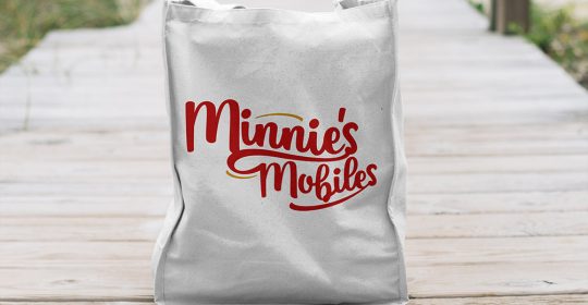 Minnies Mobiles Logo Design